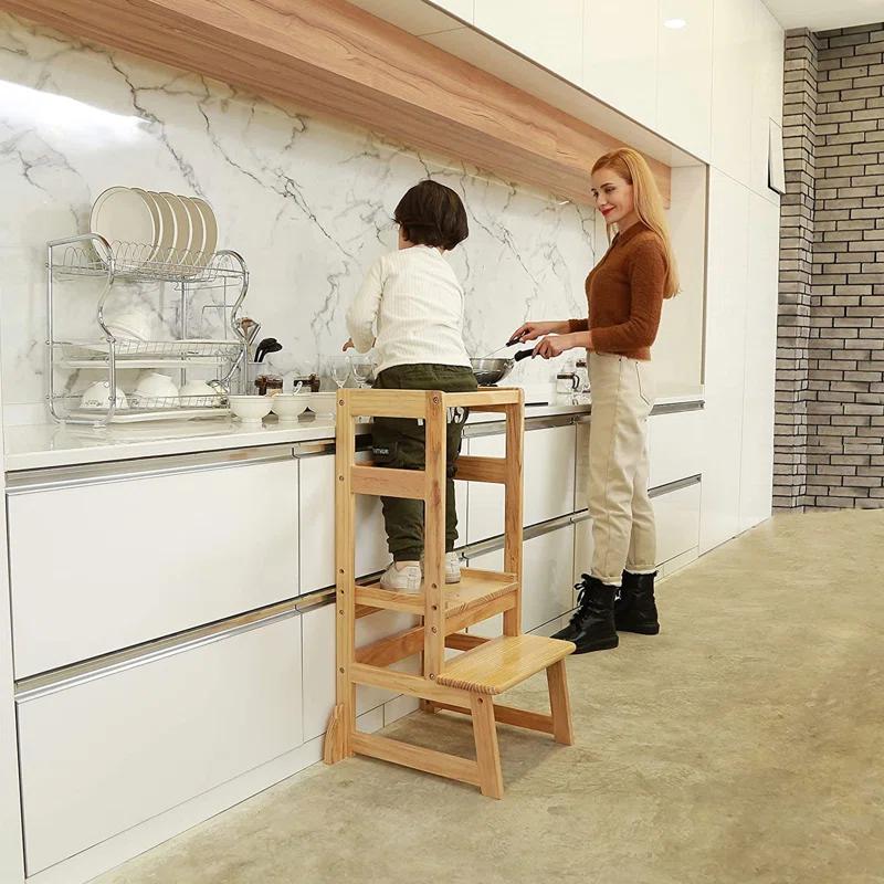 SDADI White 2 - Step Stool