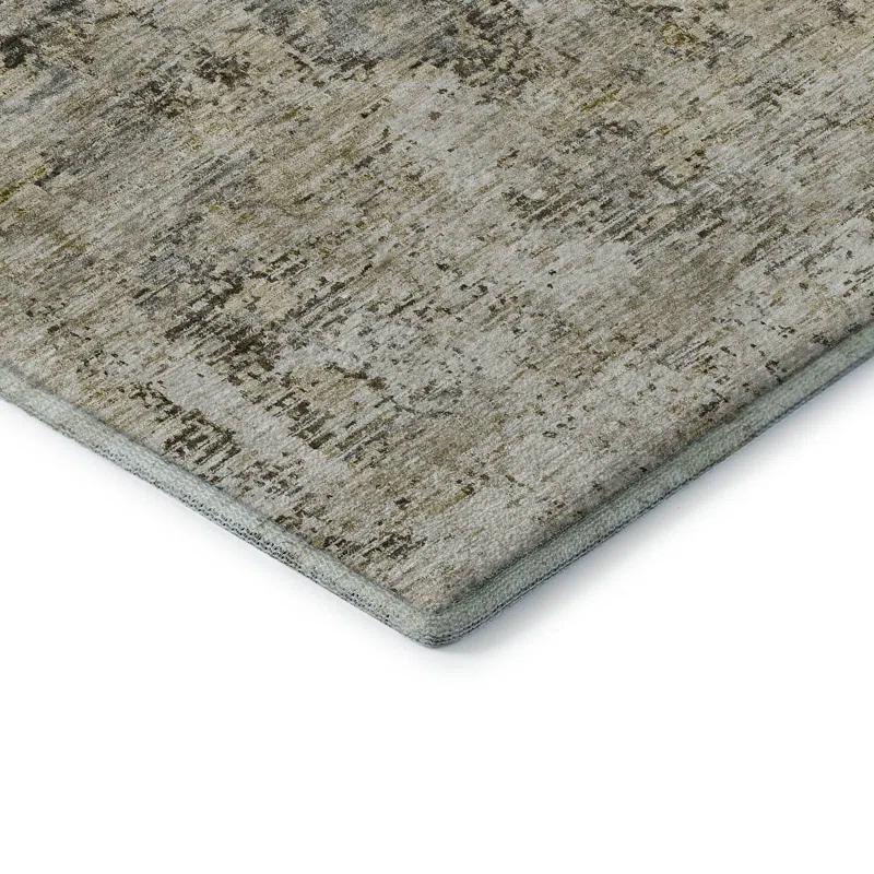 Wade Logan® Premium Machine Washable Cerrito Taupe Rug