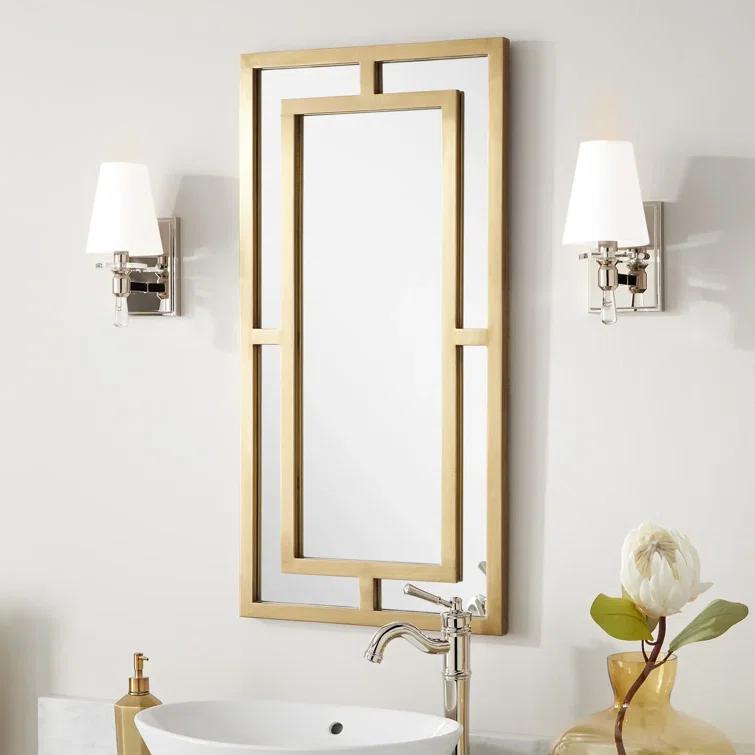 Signature Hardware Austi Decorative Bathroom Vanity Mirror