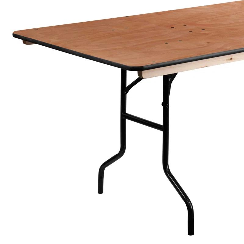Flash Furniture Marcott Rectangular Wood Folding Event Table by Flash Furniture