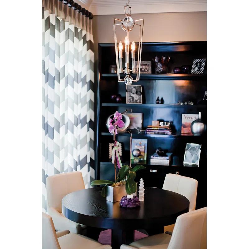 Hudson Valley Lighting Waterloo 4 - Light Glass Geometric Chandelier