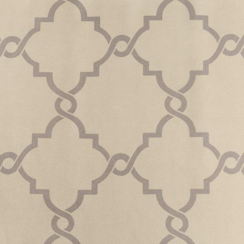Madison Park Fretwork Print Grommet Top Window Curtain Panel