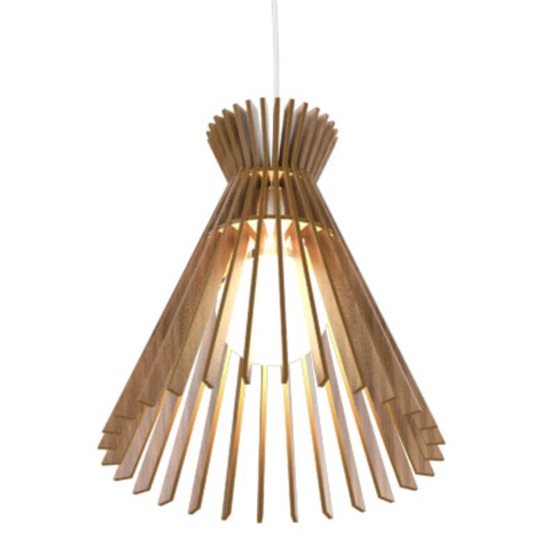 Stecche Di Legno 1 - Light Single Pendant
