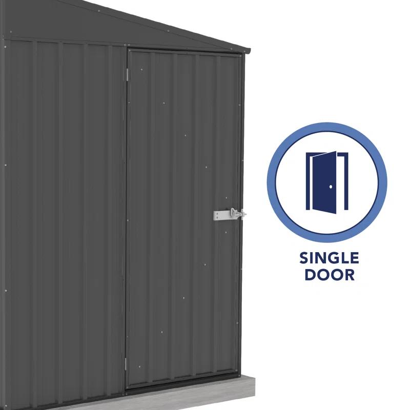 Absco Durango Galvanized Steel Storage Shed
