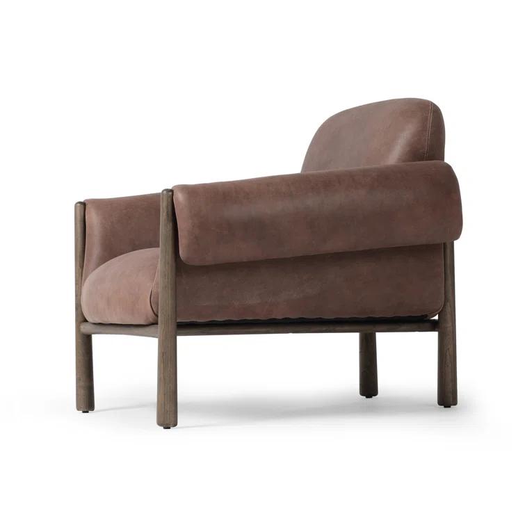Four Hands Olia Leather Armchair | Perigold