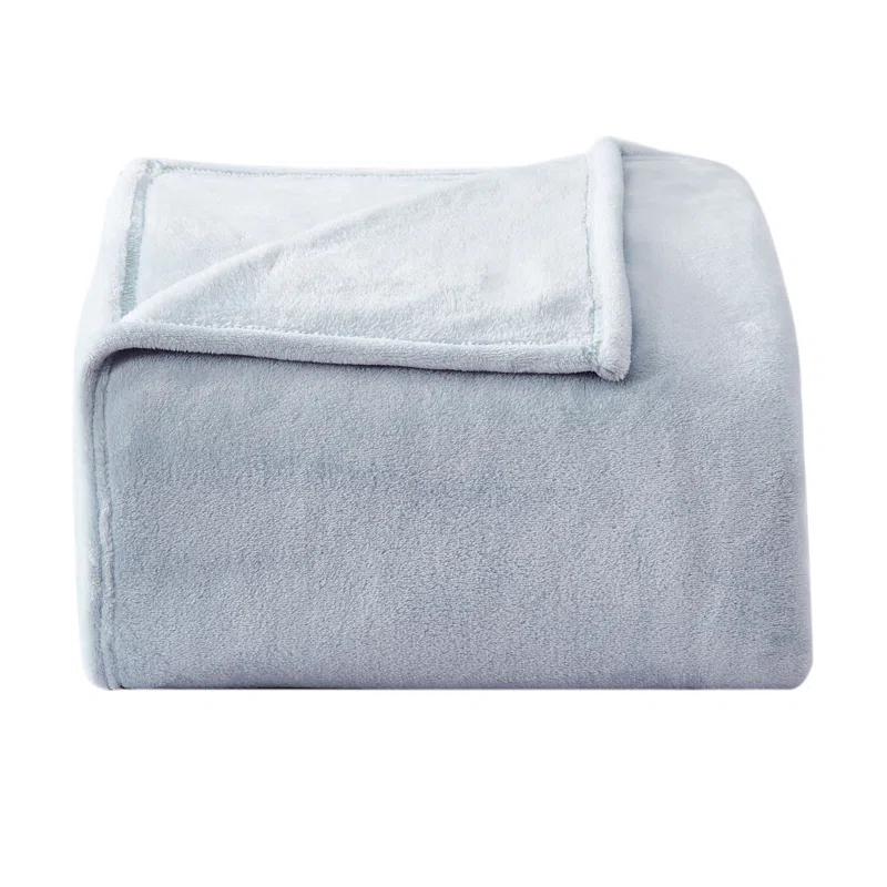 Poppy & Fritz Solid Ultra Soft Plush Pink Blanket