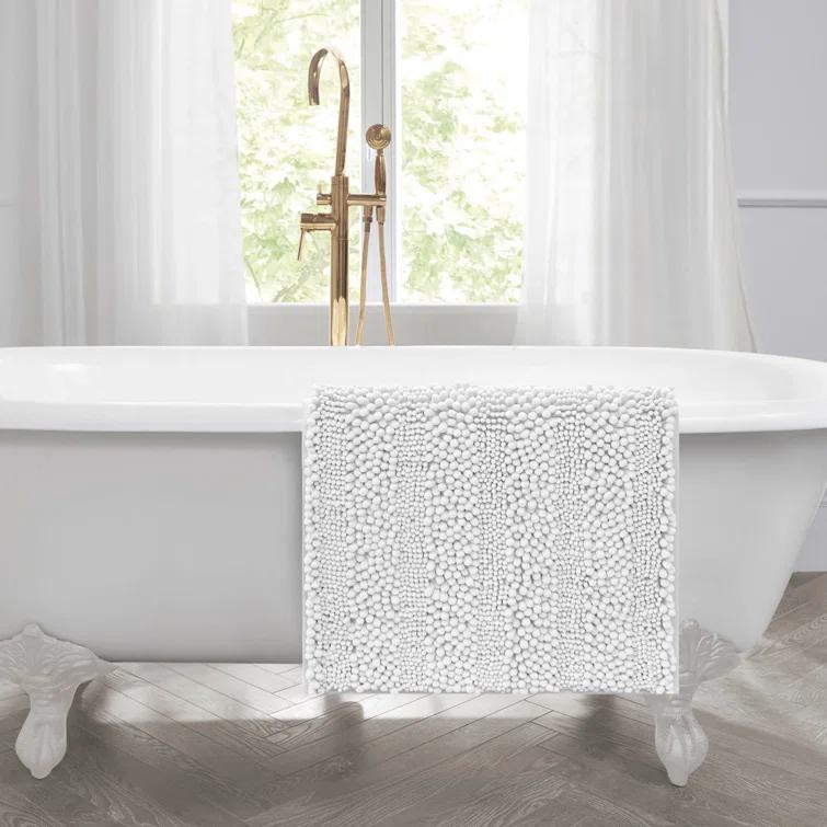 Laura Ashley Laura Ashley Astor Chenille Non-Slip Bath Mat