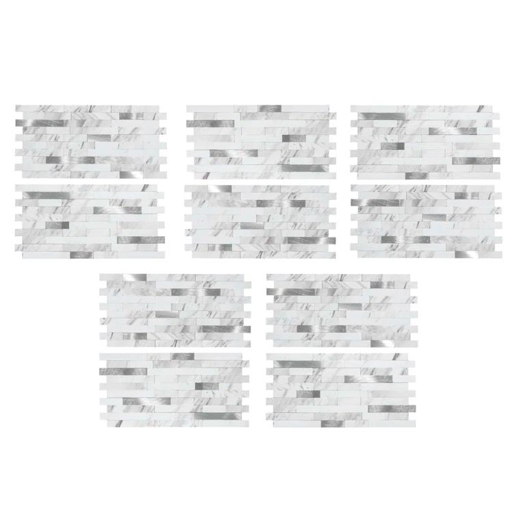 Aspect Aspect Peel and Stick Collage Tile (Set of 5)