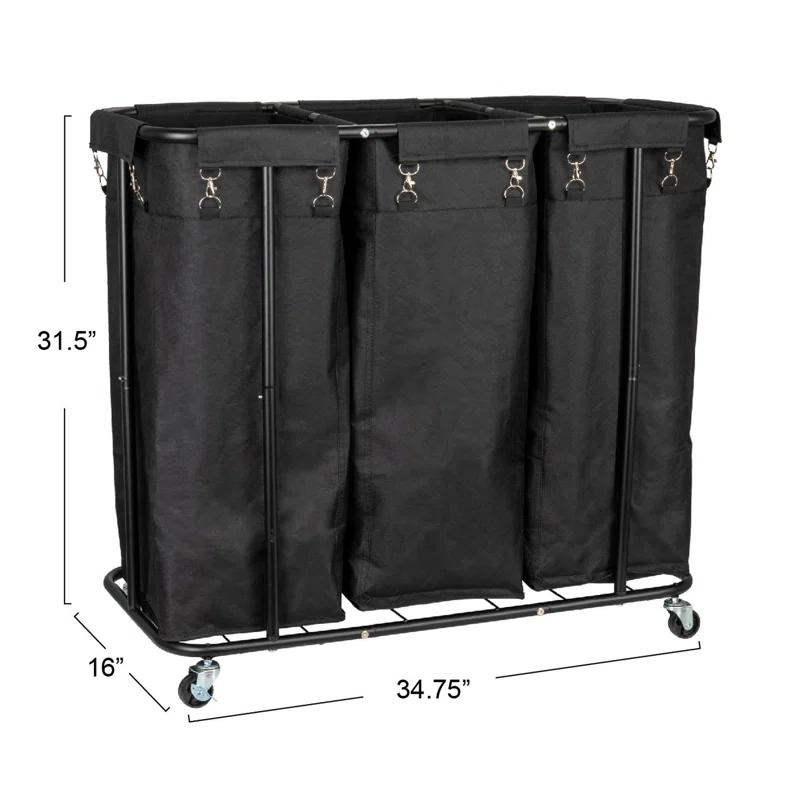 Metal Rolling Laundry Sorter
