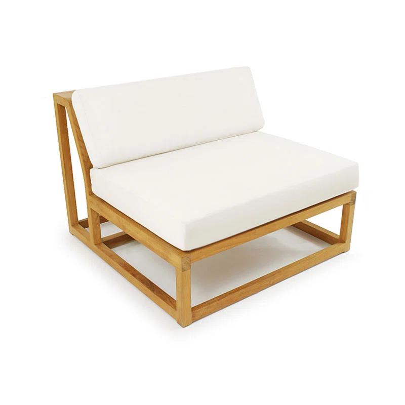 Westminster Teak Westminster Teak Teak 6 - Person Patio Conversation Sets with Cushions