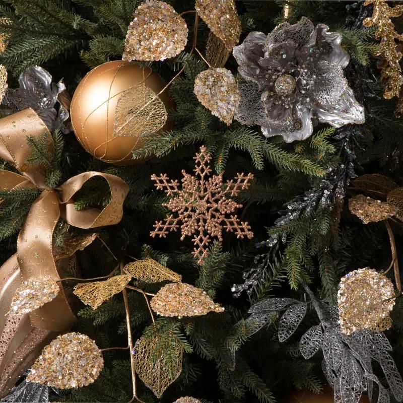 The Holiday Aisle® Glitter Snowflake Ornament