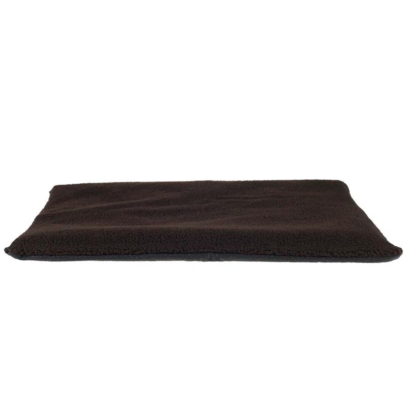 Petmaker PETMAKER Self Warming Cat Mat - Thermal Dog Crate Pad with Removable Washable Sherpa Cover and Reflective Insulation Layer for Self Heating - Pet Supplies for Dogs and Cats