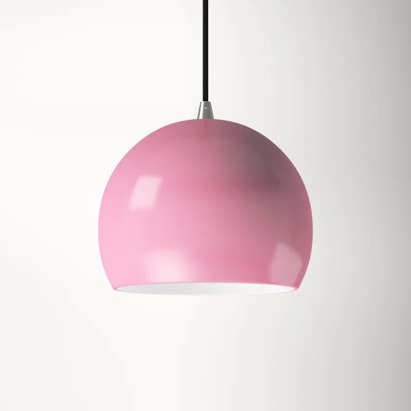 Schultz Single Light Metal Dimmable Pendant