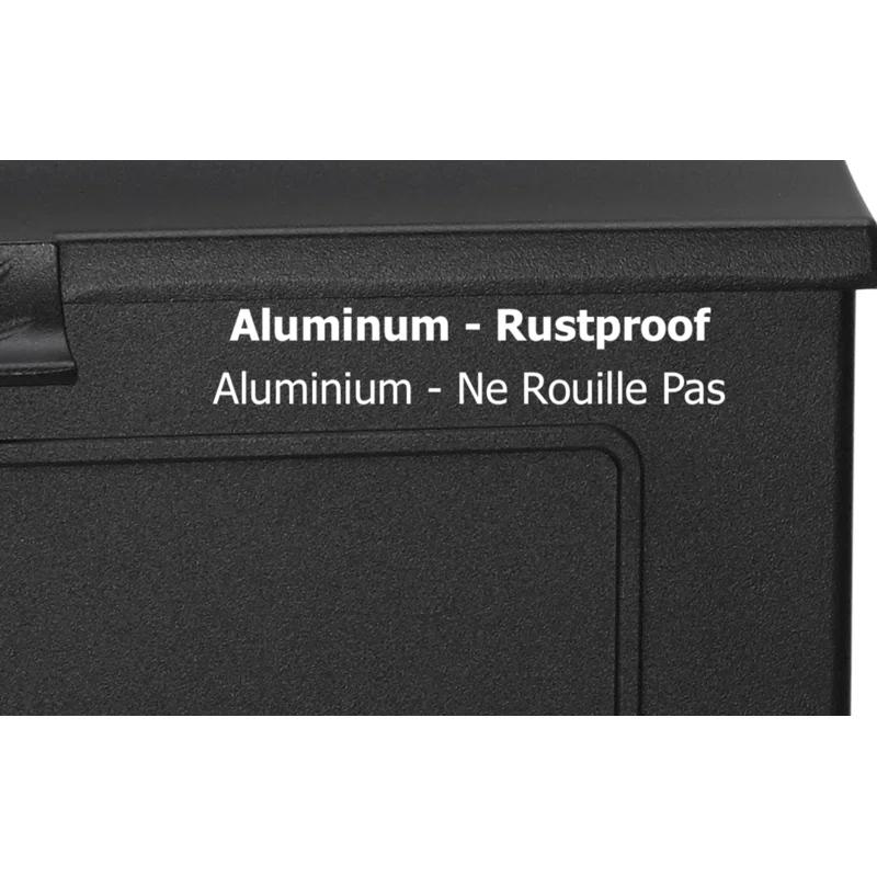PRO-DF Cast Aluminum Wall Mounted Mailbox