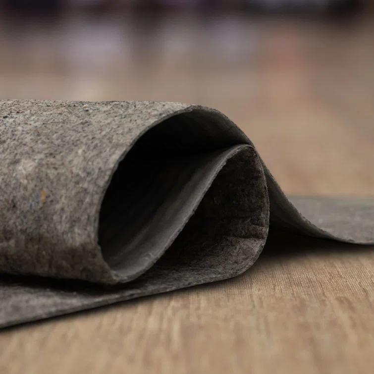 Karastan 5'x8' Reversible Pet Proof Rug Pad Gray