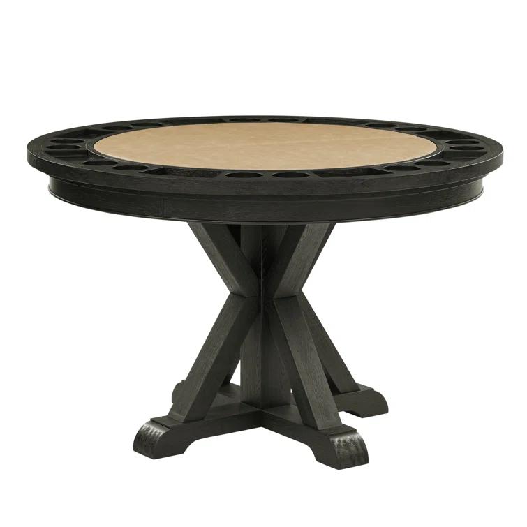 Steve Silver Furniture Steve Silver Furniture 50'' 8 - Player Foldable Poker Table