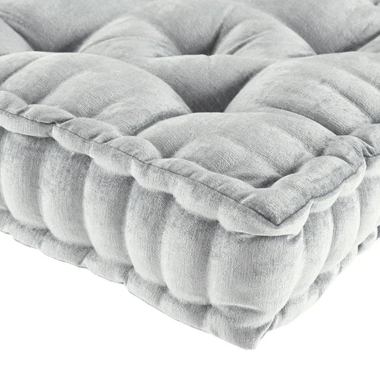 Intelligent Design Azza Poly Chenille Square Floor Pillow Cushion