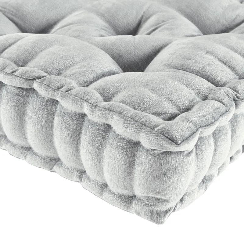 Intelligent Design Azza Poly Chenille Square Floor Pillow Cushion