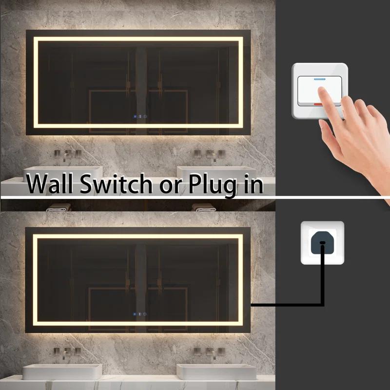 Flat LED Mirror