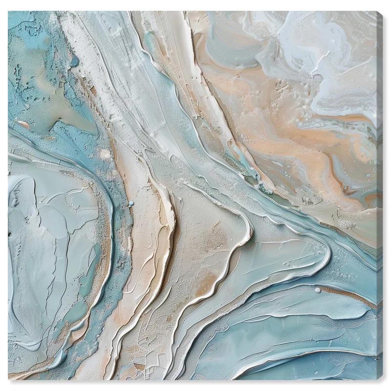 Art Remedy Beachside Canvas Fall Abstract Art by Art Remedy
