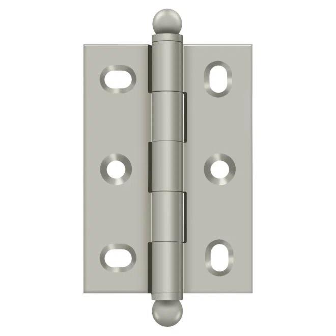 Deltana 2.5" H x 1.75" W Solid Brass Butt Bearing Hinge