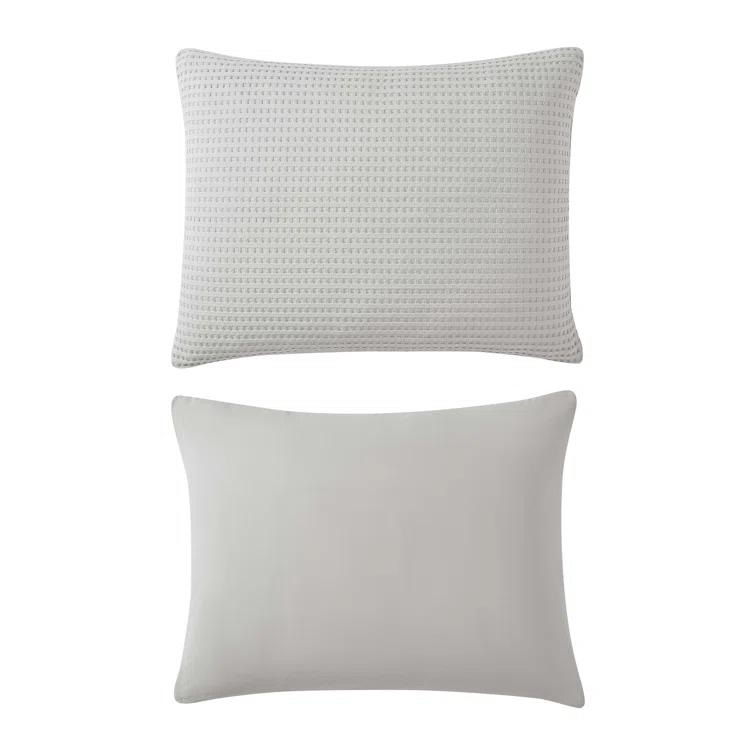 Kenneth Cole Kenneth Cole Solid Waffle Reversible Comforter Set