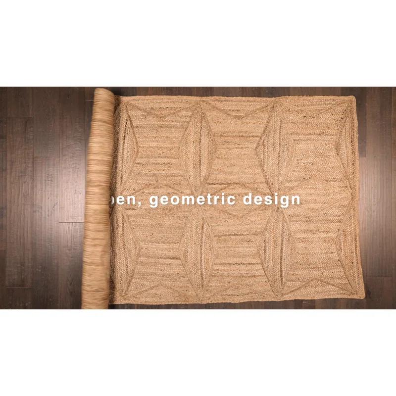 Birch Lane™ Knox Handwoven Jute/Sisal Area Rug in Beige