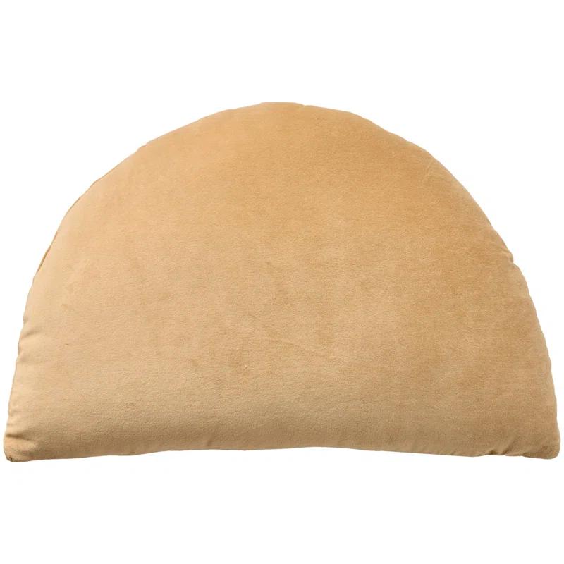 Mina Victory Mina Victory Vintage Pillow Rose Border 16" x 24" Beige Indoor Throw Pillow