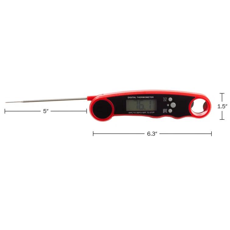 Classic Cuisine Classic Cuisine Water-Resistant Instant Read Digital Food Thermometer