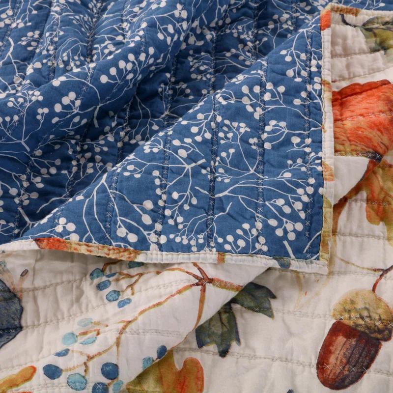 Barefoot Bungalow Willow Reversible Quilt Set