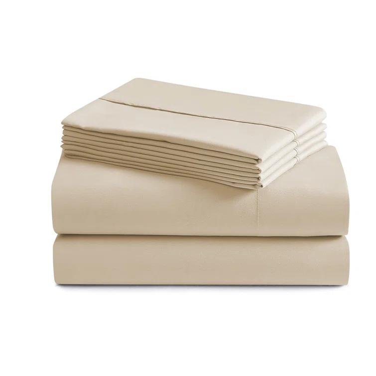 Sweet Home Collection Luxurious Soft Microfiber Sheet Set with Bonus Pillowcases