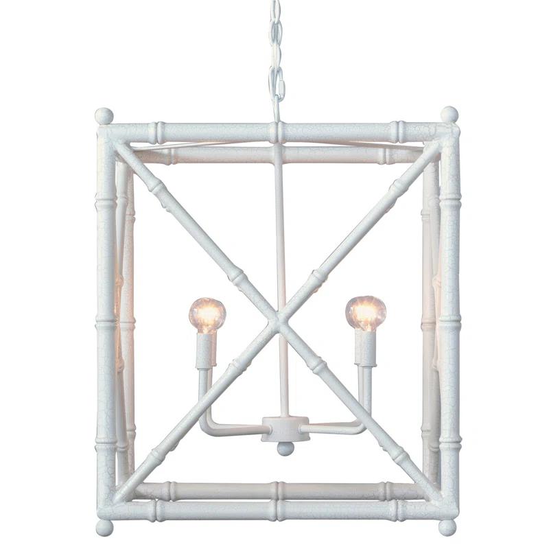 Port 68 Baldwin 4 - Light Square / Rectangle Chandelier