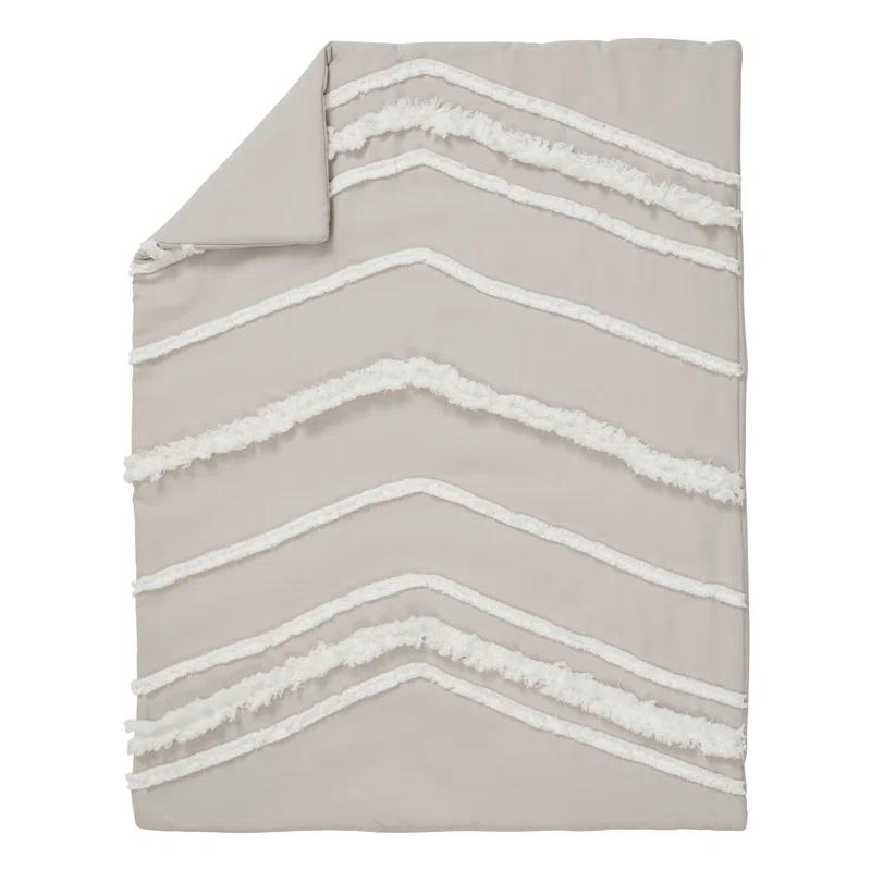 Sweet Jojo Designs Boho Fringe 4 Piece Crib Bedding Set