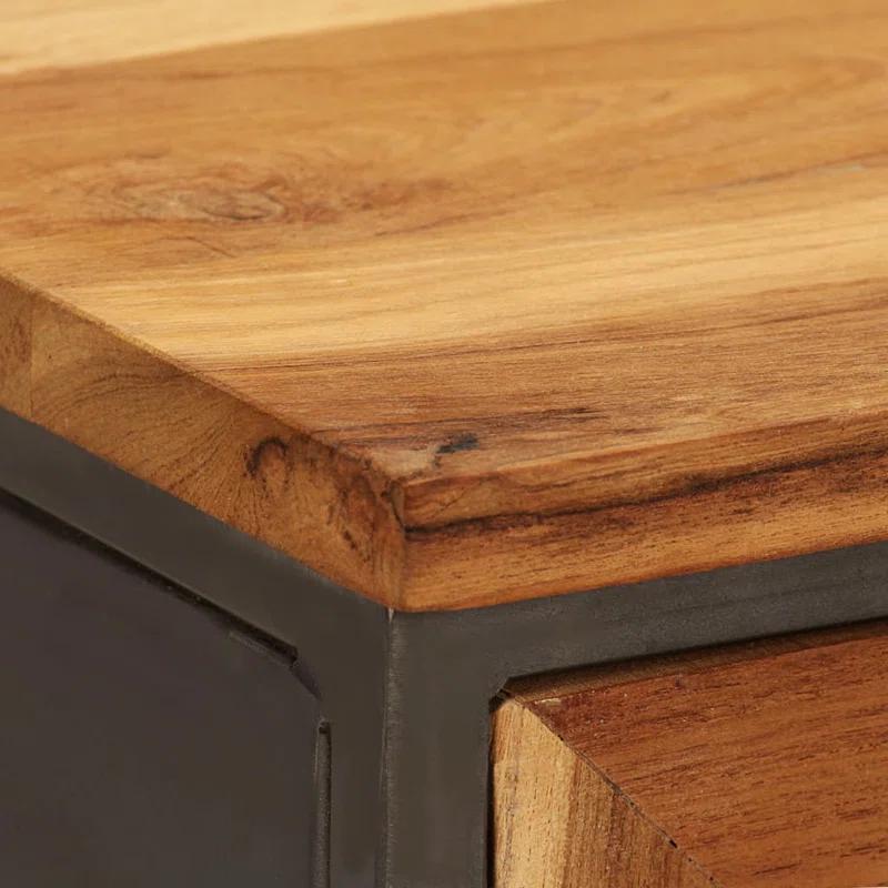 East Urban Home Sideboard Recycled Teak and Steel