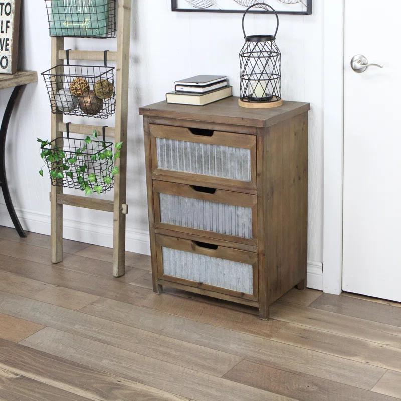 Ophelia & Co. Maynard Solid Wood Accent Chest