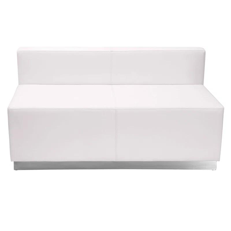 Flash Furniture HERCULES Alon Series LeatherSoft Reception Configuration, 3 Pieces