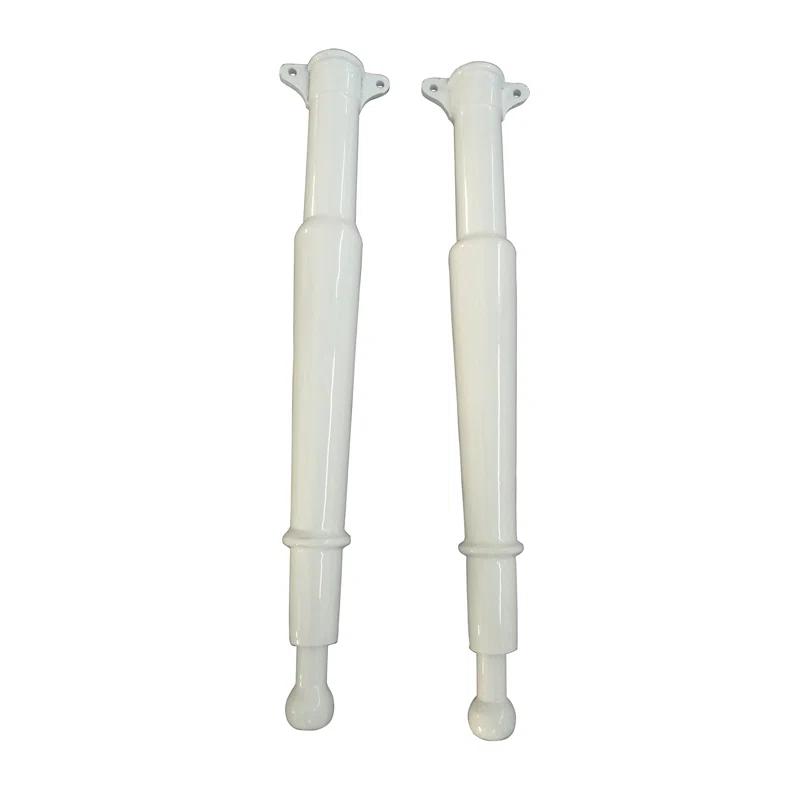 Barclay KCI60-WH-LEGS Cast Iron Legs For Alma 60" Wall Hung Sink (Set of 2)