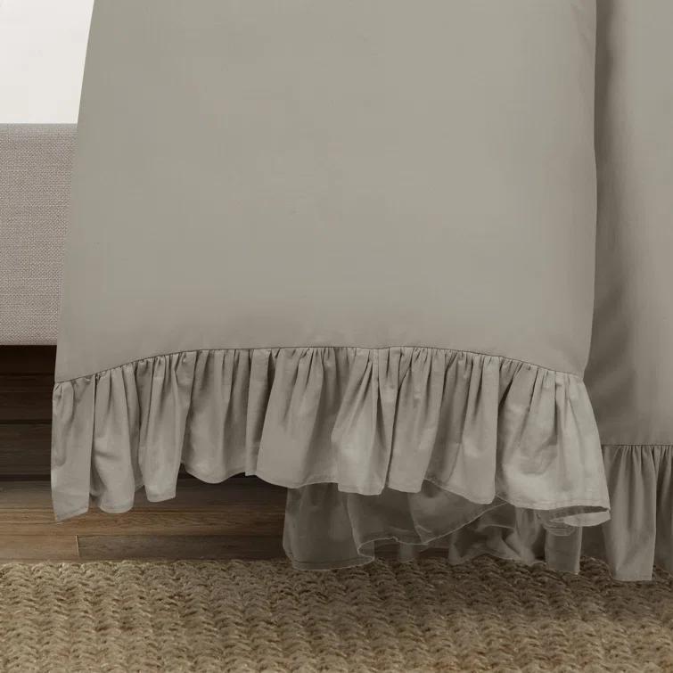 Lush Decor Cotton Duvet Cover Set