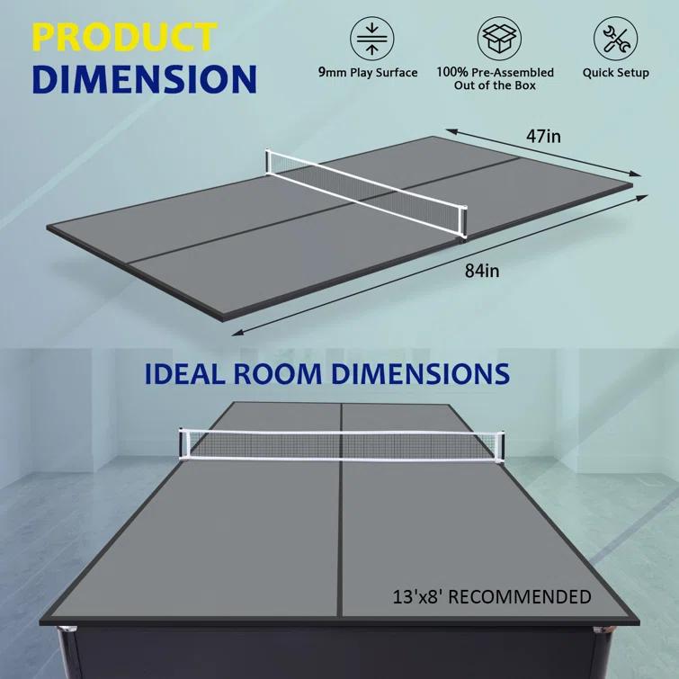 RayChee Ping Pong Table Top RayChee Foldable Conversion Top & Reviews | Wayfair