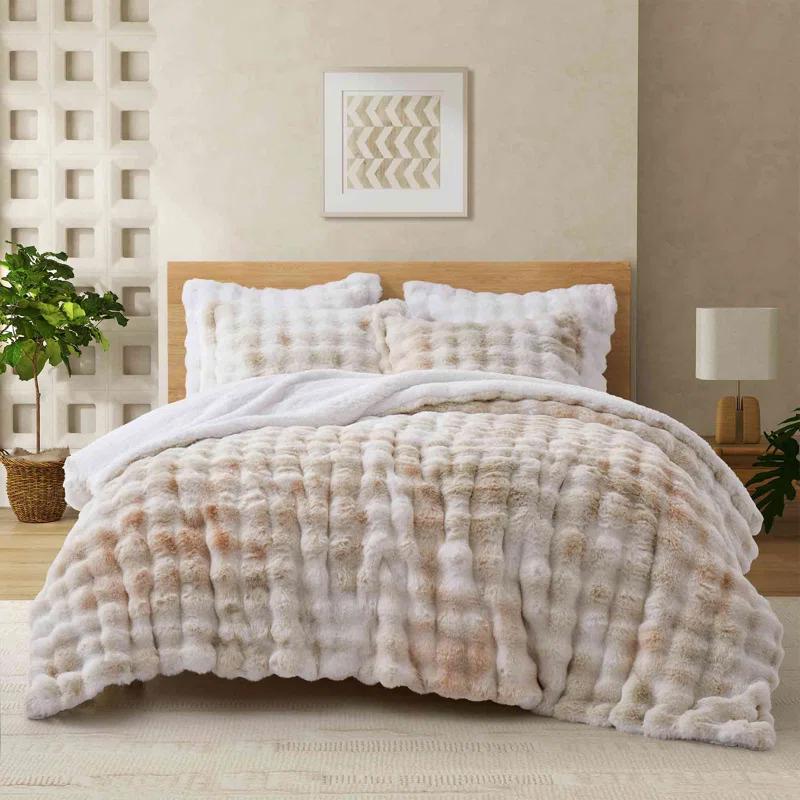 Peace Nest Plush Down Comforter Set