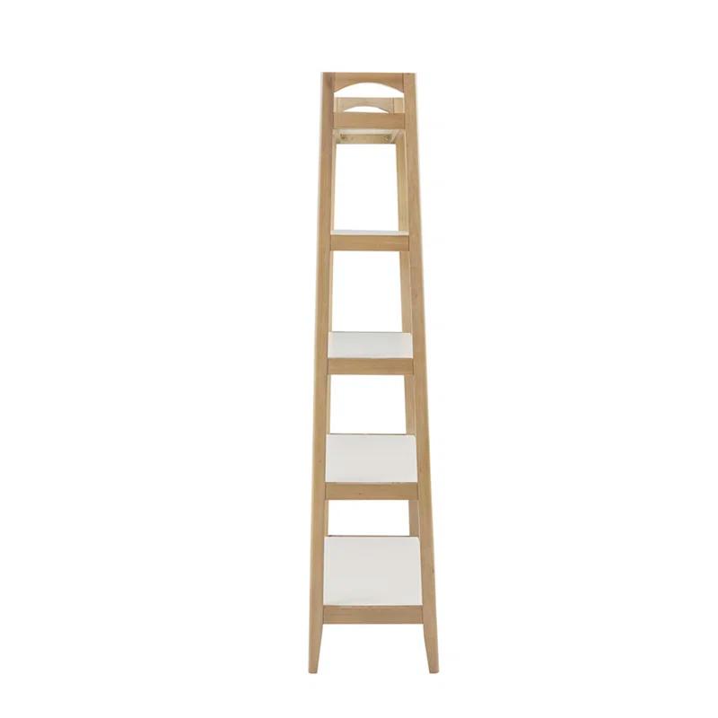 Parker 5-Shelf Ladder Bookcase