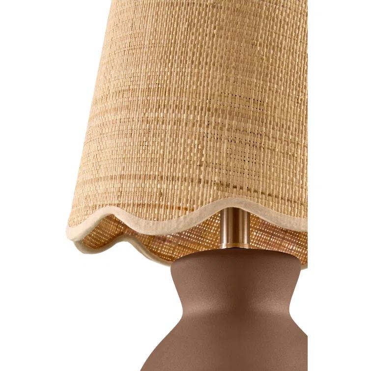 Momsen Scallop Shade Matte Lamp