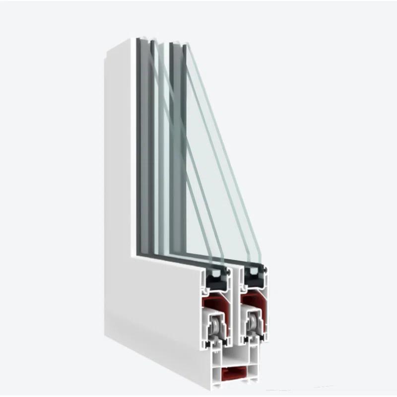 VDomDoors 8166 80'' Double Pane Patio Doors