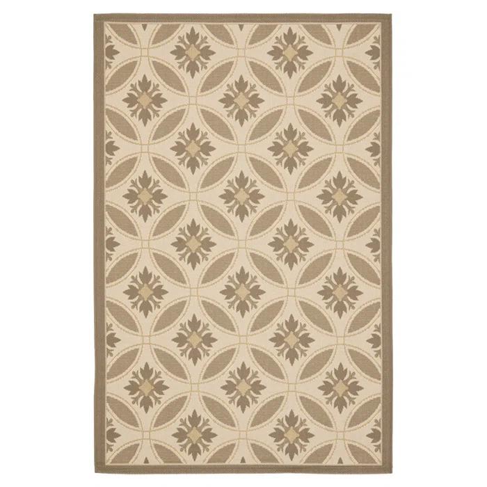 Courtyard Performance Geometric Rug