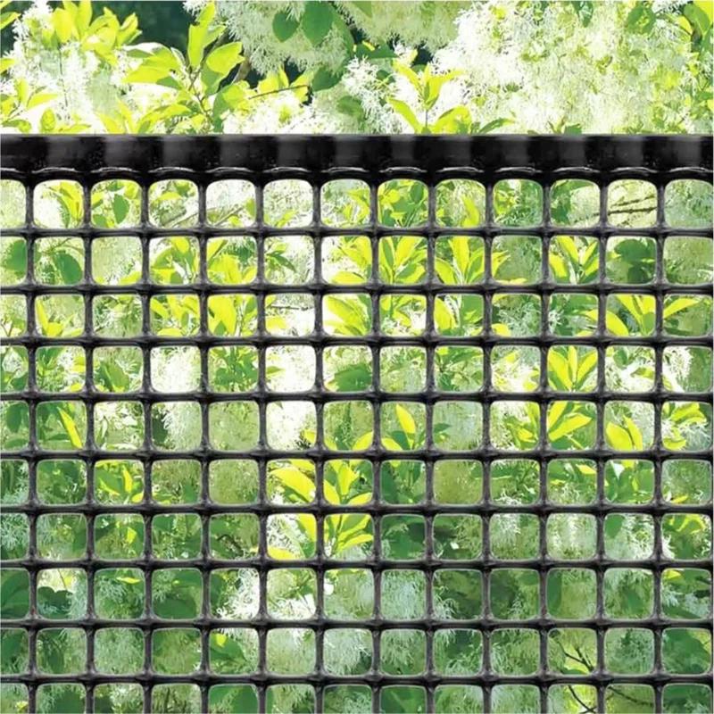 Tenax 24'' H x 180'' W Black Mesh Fencing