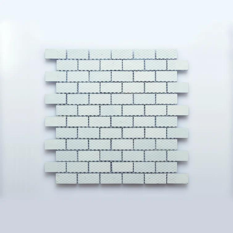 WS Tiles® Swimming Pool Series 1" x 2" Straight Edge Glass Mosaic Tile