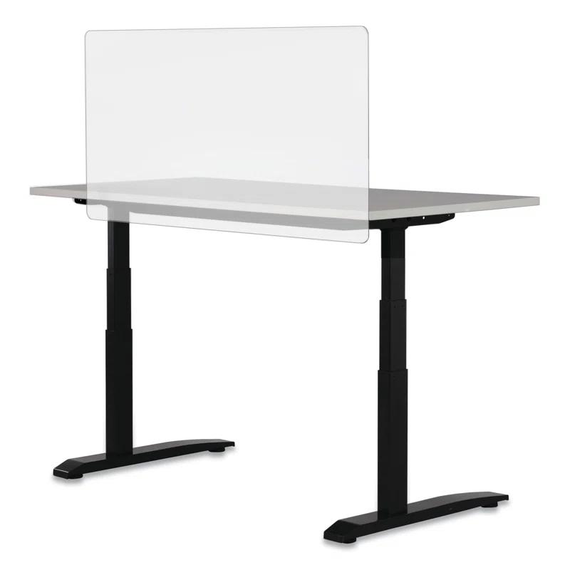 Safco® Plastic/Acrylic 1 Panel Desk Divider