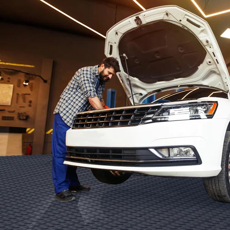 Stellweilan Tessberg Stellweilan Tessberg 12'' W x 12'' L Garage Flooring (Set of 25)