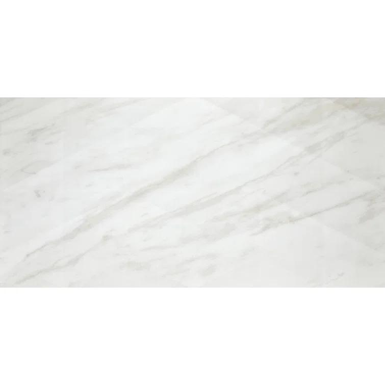 Daltile Perpetuo 12" x 24" Porcelain Marble Look Wall & Floor Tile