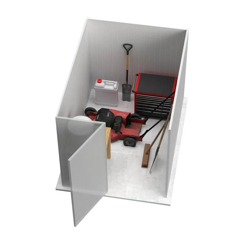 Absco Absco Durango Galvanized Steel Storage Shed